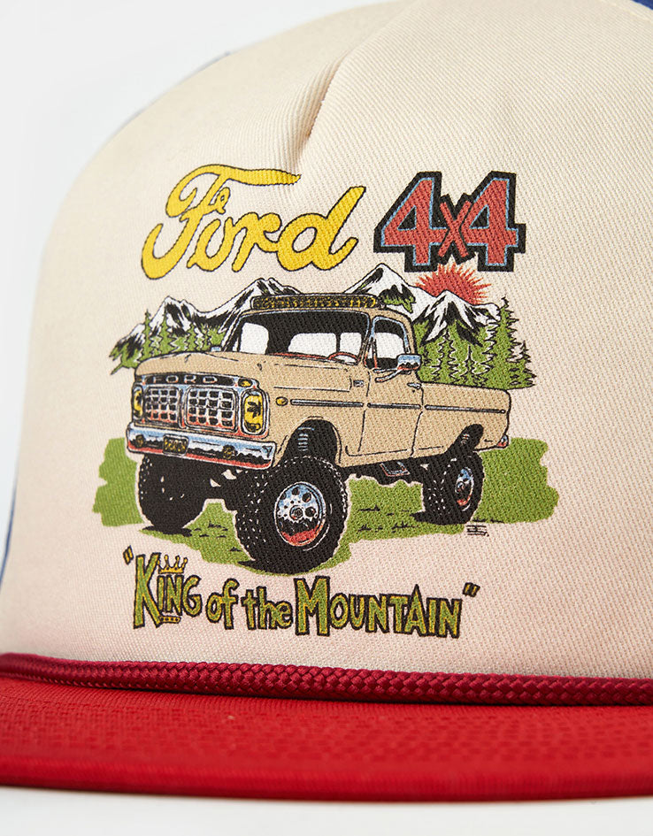 Brixton x Ford King Of The Moutains Snapback Cap - Multi