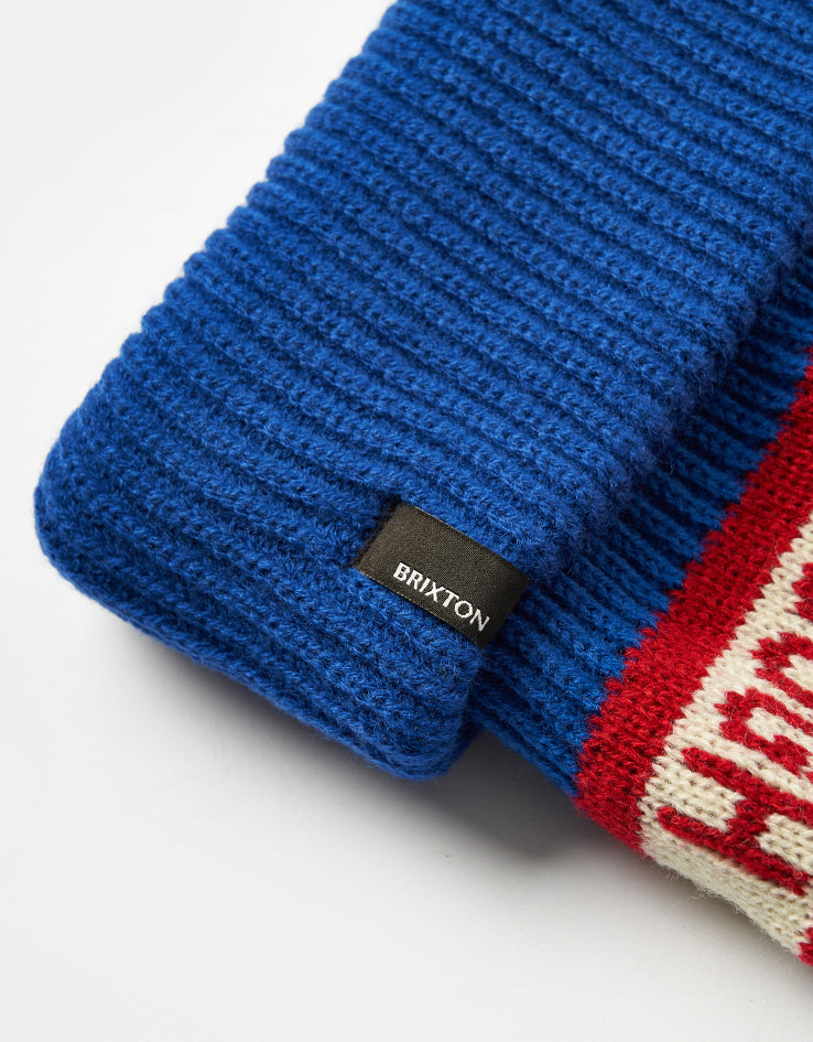 Brixton x Ford Built Tough Beanie - Ford Blue