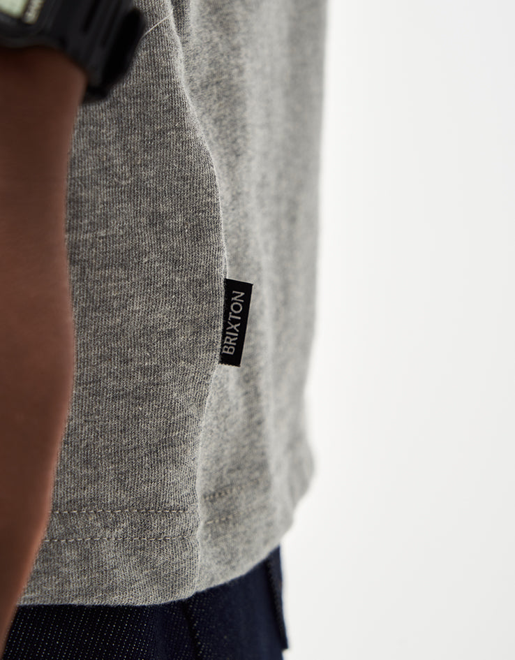 Brixton x Ford Truck Country Jersey - Heather Grey
