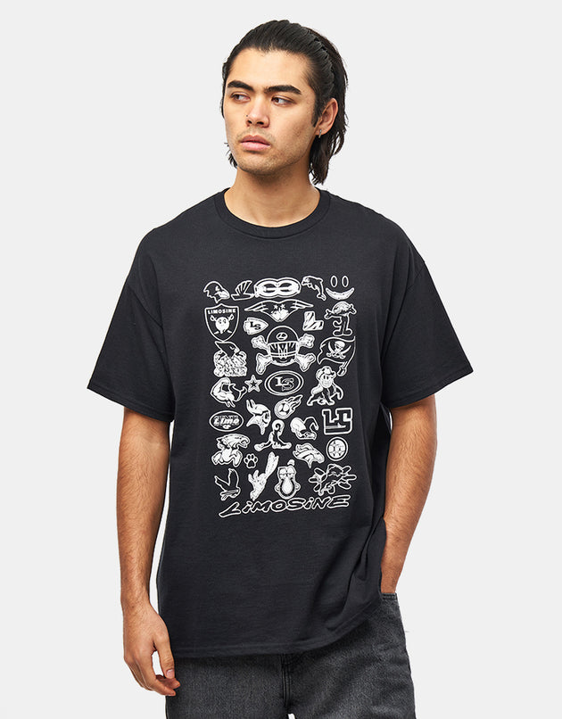 Limosine Limo Teams T-Shirt - Black