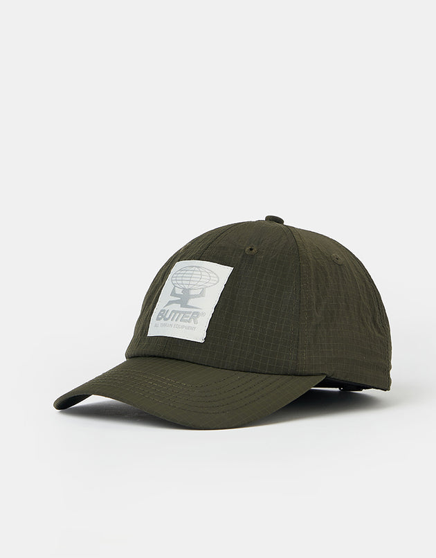 Butter Goods Terrain 6 Panel Cap - Faded Black