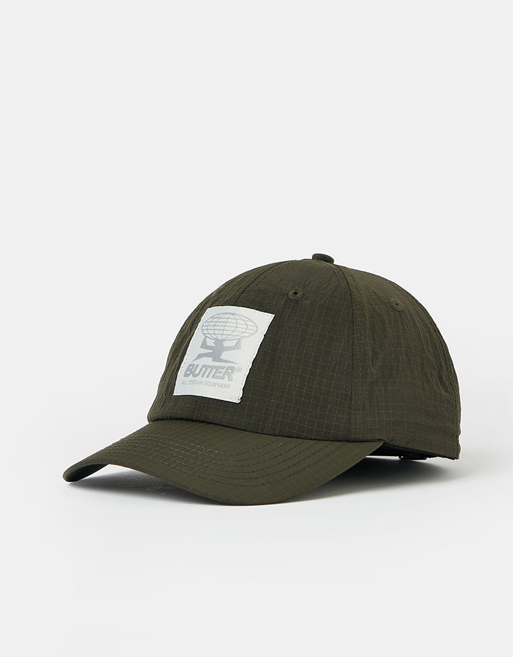 Butter Goods Terrain 6 Panel Cap - Faded Black