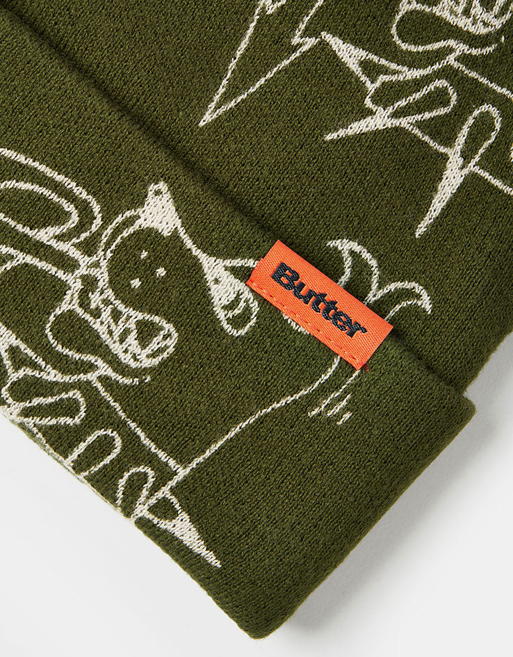 Butter Goods Canine Beanie - Fatigue