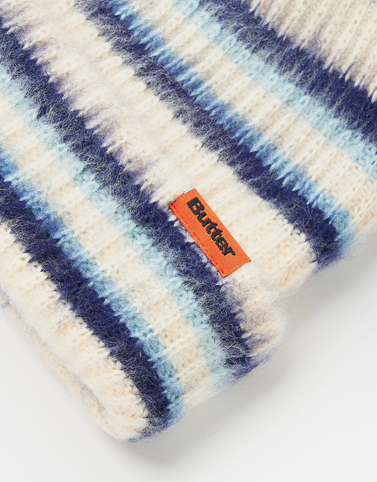 Butter Goods Swipe Beanie - Cream