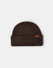 Butter Goods Tall Wharfie Beanie - Chocolate