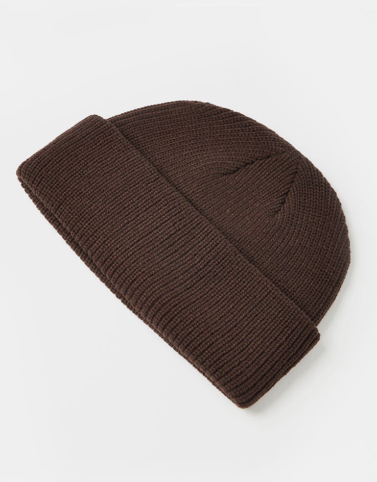 Butter Goods Tall Wharfie Beanie - Chocolate