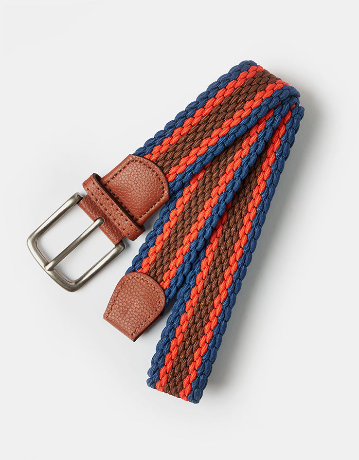 Butter Goods Braided Belt - Navy