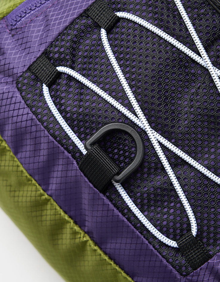 Butter Goods Express Shoulder Bag - Grass / Purple