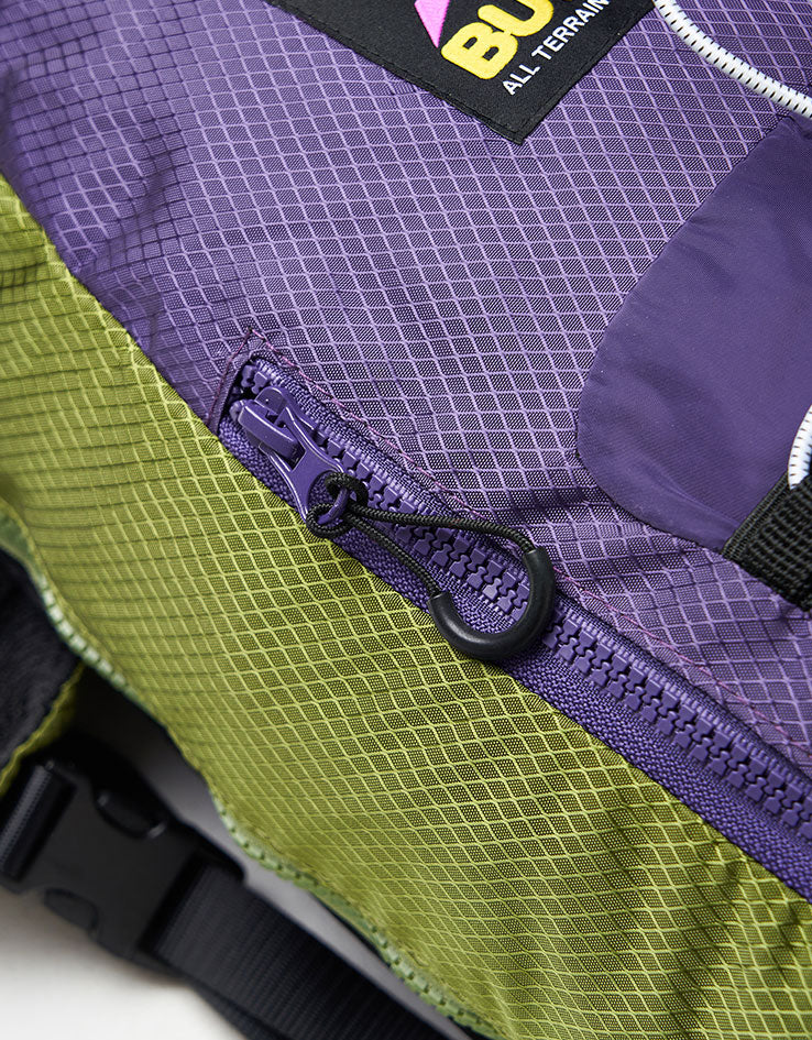 Butter Goods Express Shoulder Bag - Grass / Purple