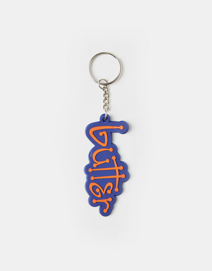 Butter Goods Connection Rubber Key Chain - Navy