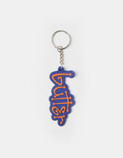 Butter Goods Connection Rubber Key Chain - Navy