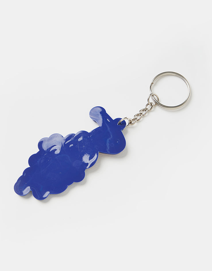 Butter Goods Connection Rubber Key Chain - Navy