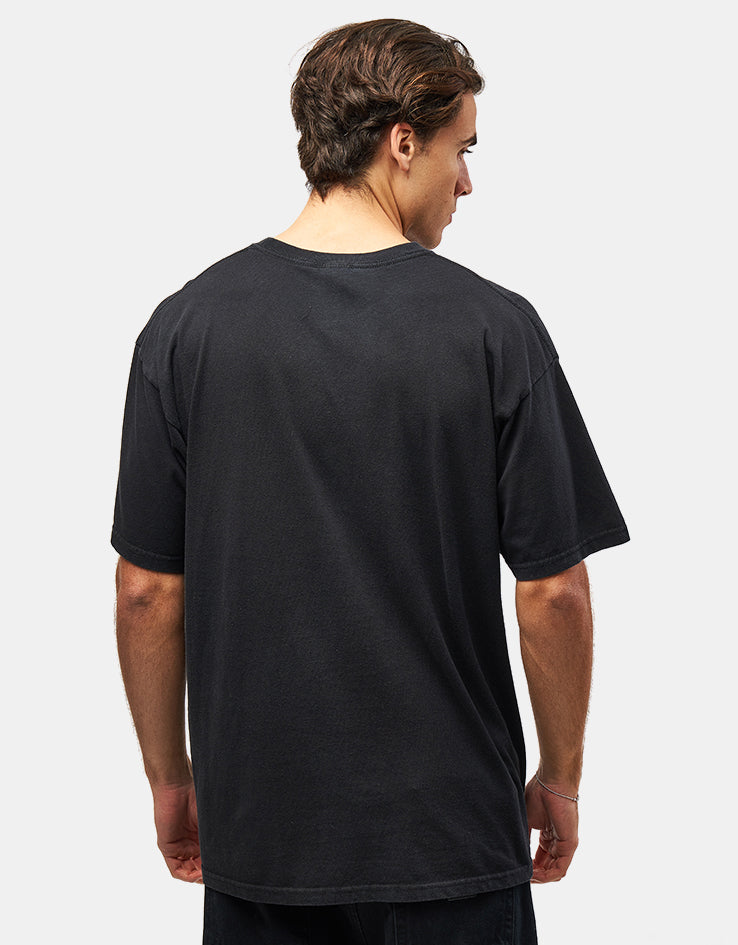Obey Death Metal Vintage Oversized T-Shirt - Black