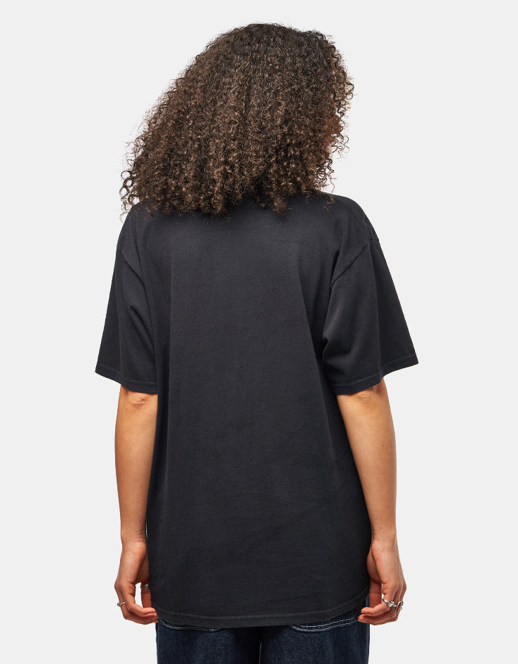 Obey Death Metal Vintage Oversized T-Shirt - Black