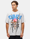 Obey Rose Tribal Vintage Oversized T-Shirt - White