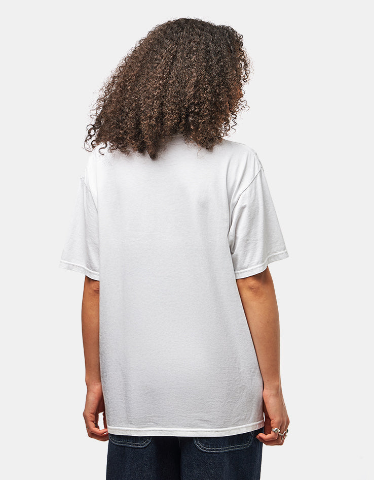 Obey Rose Tribal Vintage Oversized T-Shirt - White