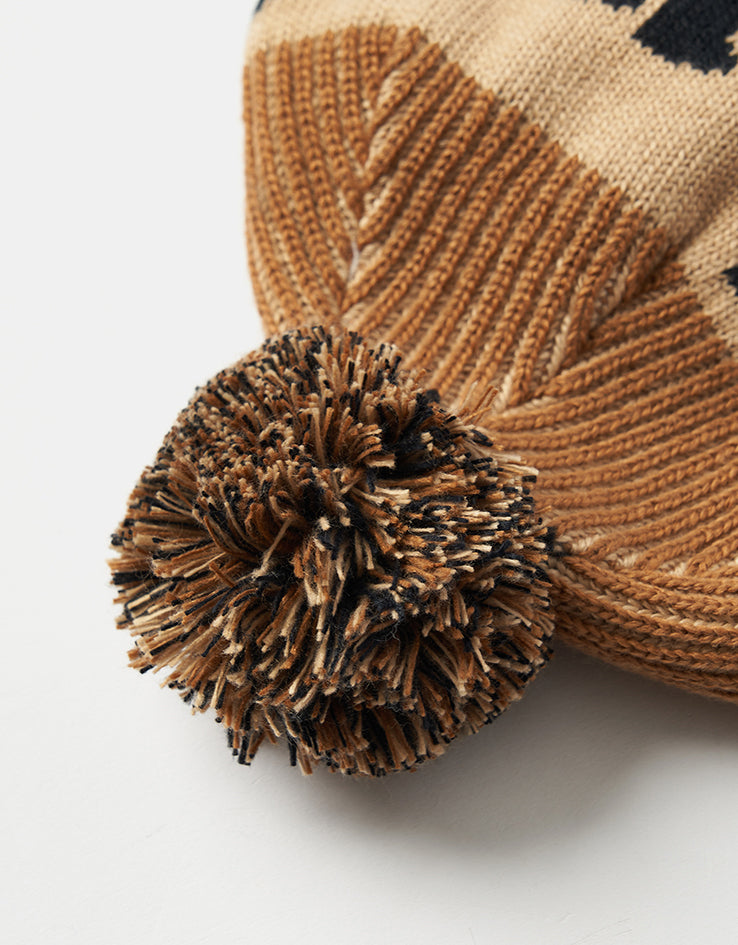 Columbia Polar Powder™ III Beanie - Black/Camel Brown/Canoe