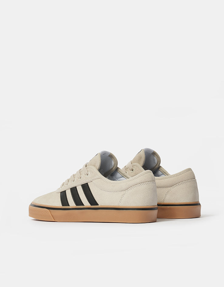 adidas Adi Ease Skate Shoes - Crystal White/Core Black/Gum