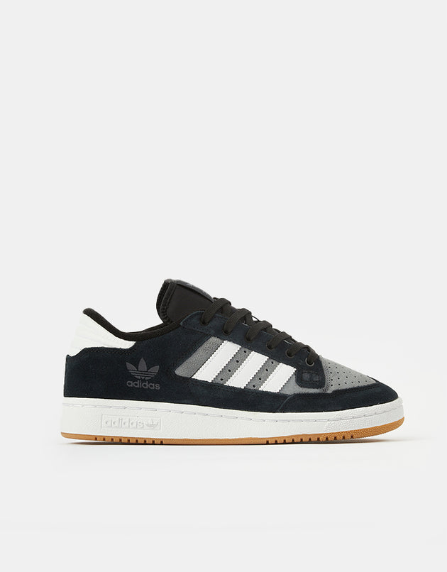 adidas Centennial 85 Low Skate Shoes - Core Black/Grey/Cloud White