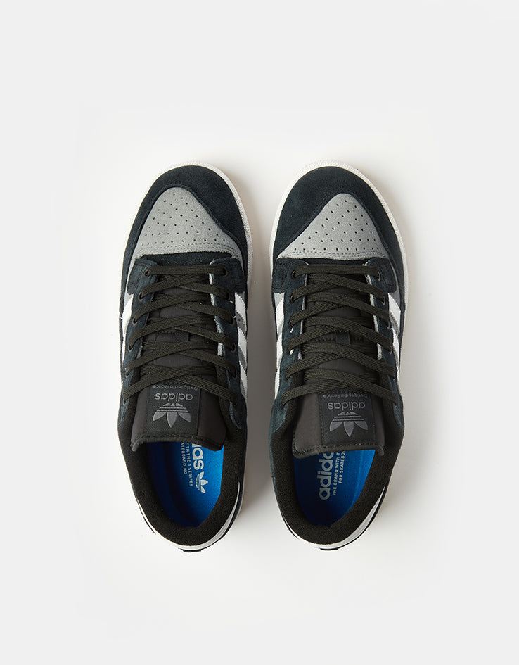 adidas Centennial 85 Low Skate Shoes - Core Black/Grey/Cloud White