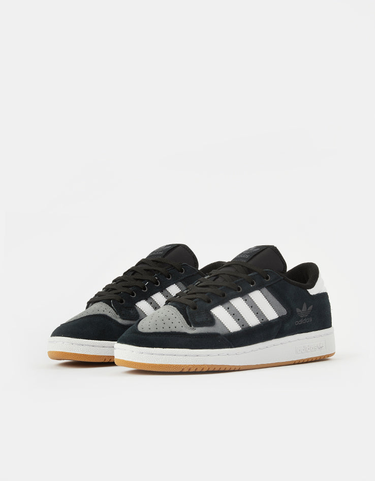 adidas Centennial 85 Low Skate Shoes - Core Black/Grey/Cloud White