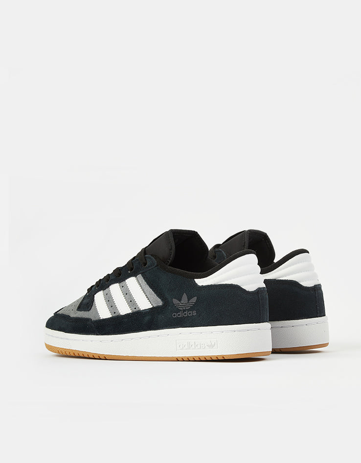 adidas Centennial 85 Low Skate Shoes - Core Black/Grey/Cloud White