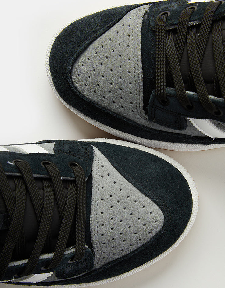 adidas Centennial 85 Low Skate Shoes - Core Black/Grey/Cloud White