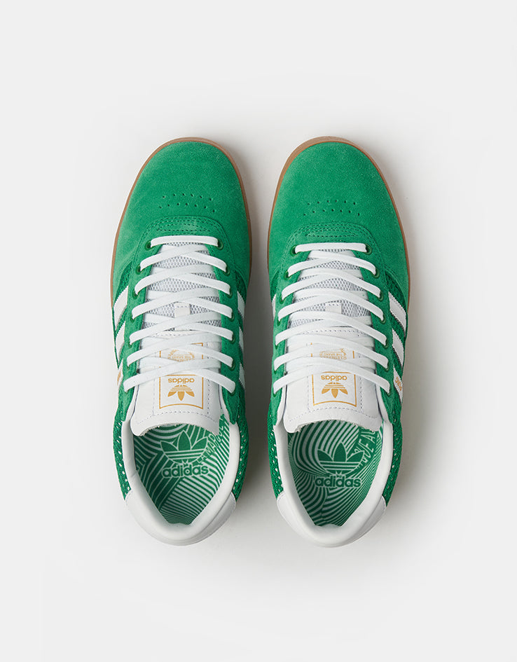 adidas Puig Indoor Skate Shoes - Green/White/Gum