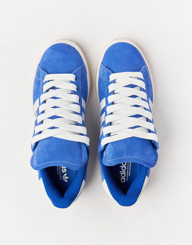 adidas Campus ADV Skate Shoes - Royal Blue/White/Gold Metallic