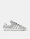 adidas Campus ADV Skate Shoes - Grey/Cloud White/Gold Metallic