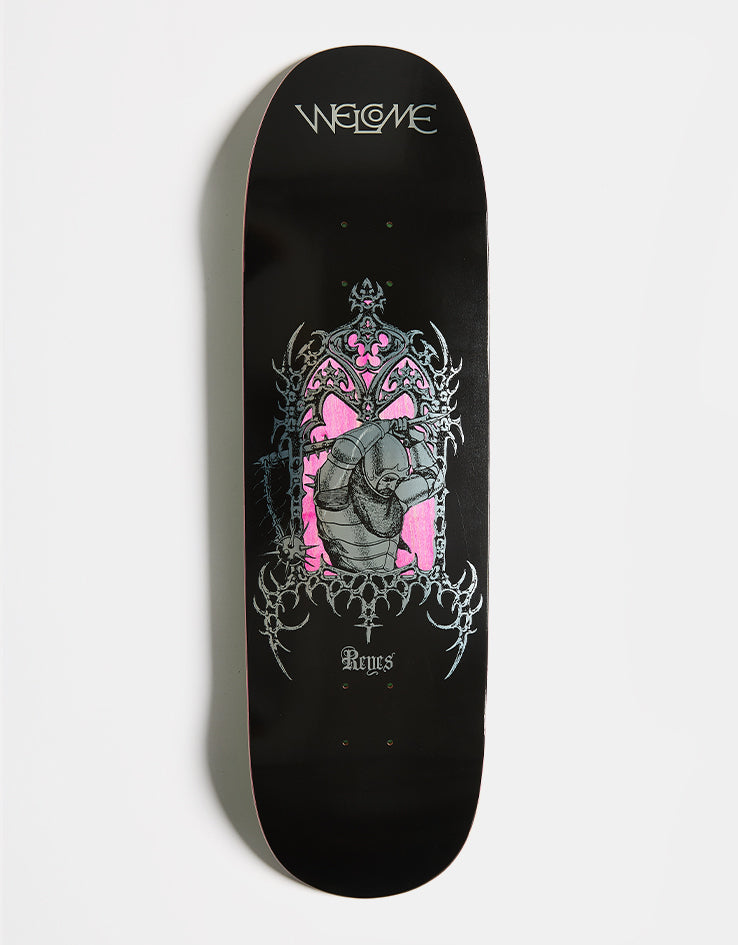 Welcome Reyes Flail on Baculus 2.0 Skateboard Deck - 9"