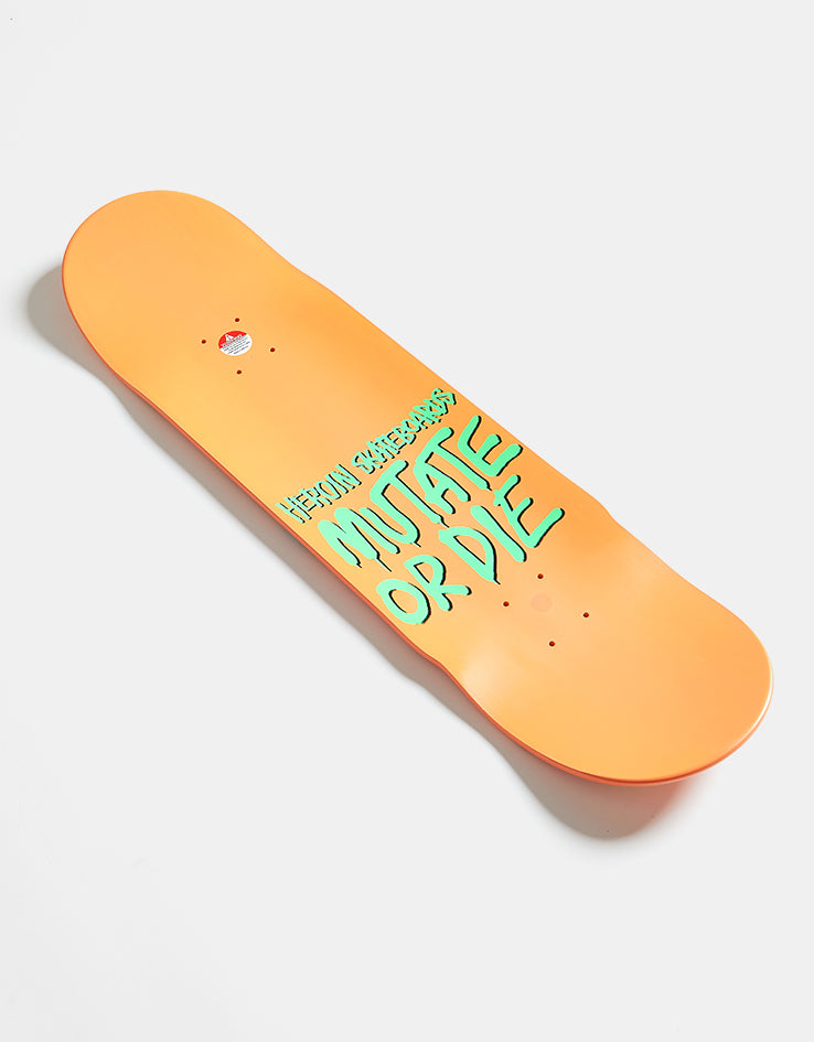 Heroin Wilson Mutate or Die Skateboard Deck - 8.5"