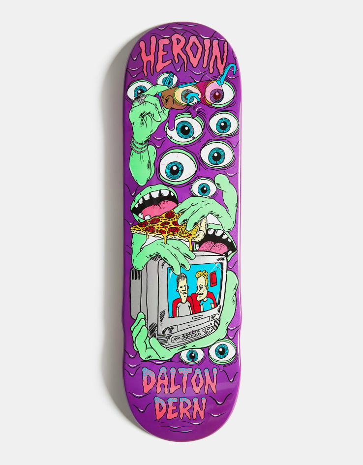 Heroin Dalton Mutate or Die Skateboard Deck - 8.75"