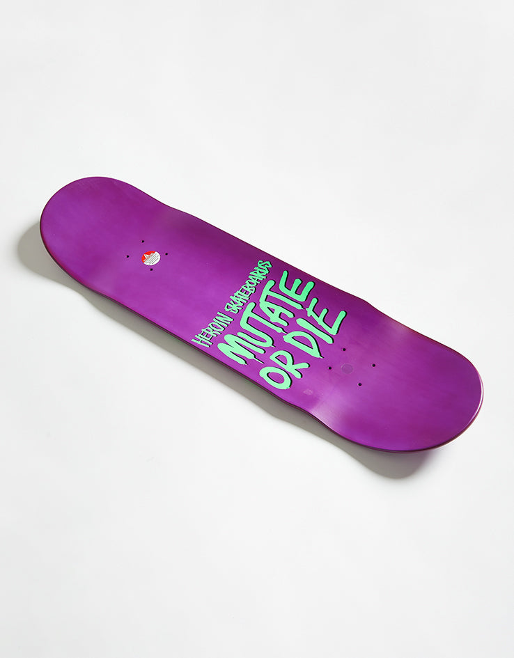 Heroin Dalton Mutate or Die Skateboard Deck - 8.75"