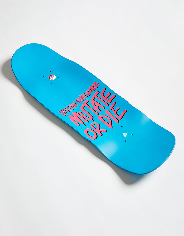 Heroin Dead Dave Mutate or Die Skateboard Deck - 10.1"