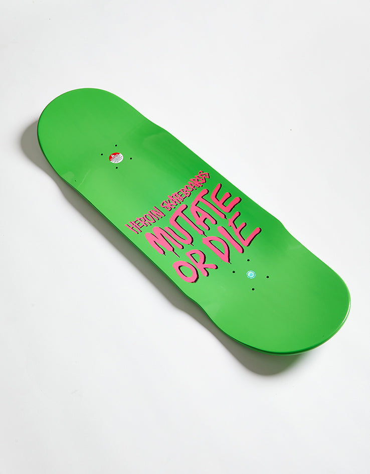Heroin Swampy Mutate or Die Skateboard Deck - 10.25"