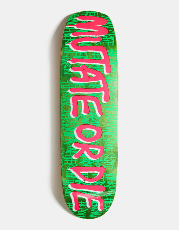Heroin Mutate or Die Skateboard Deck - 8.7" 