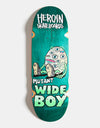 Heroin Mutant Wide Boy Skateboard Deck - 10.4"