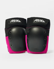 REKD Ramp Knee Pads  - Black/Pink