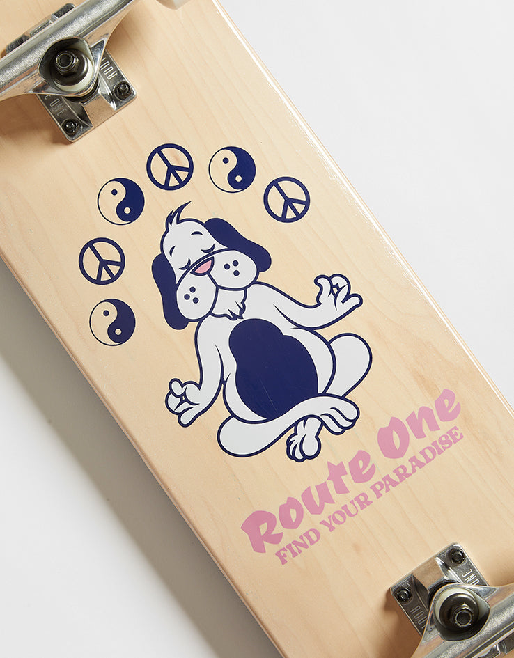 Route One Find Your Paradise Custom Set-Up Complete Skateboard - 8.125"