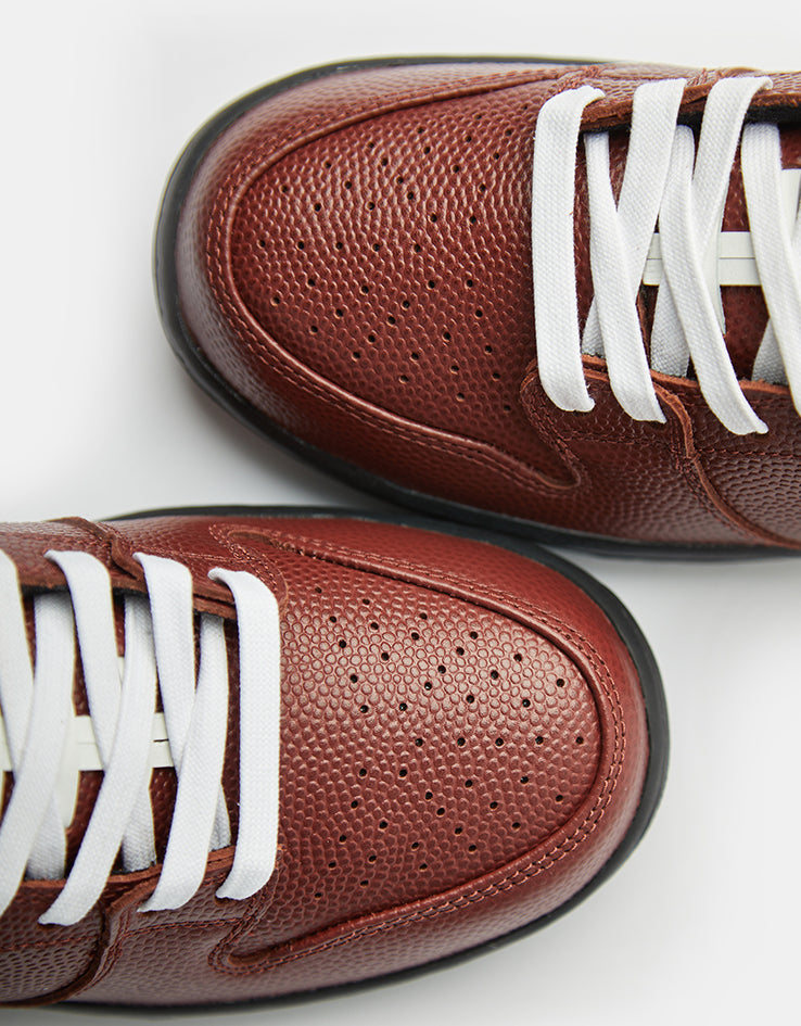 Nike SB 'Limosine' Dunk Low Pro QS Skate Shoes - Dark Pony/Black-Silver-White