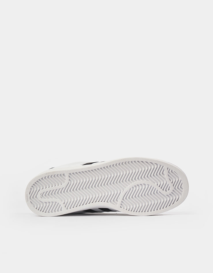adidas Originals Superstar II Skate Shoes - White/Core Black/White