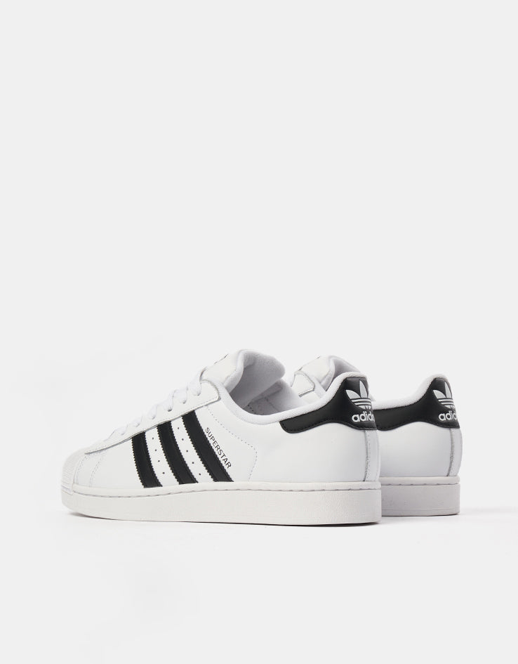 adidas Originals Superstar II Skate Shoes - White/Core Black/White