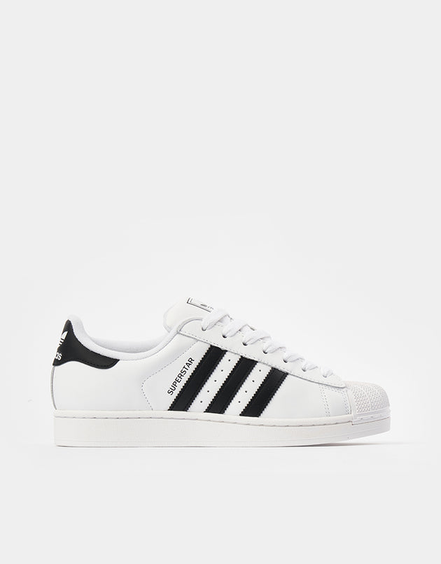 adidas Originals Superstar II Skate Shoes - White/Core Black/White