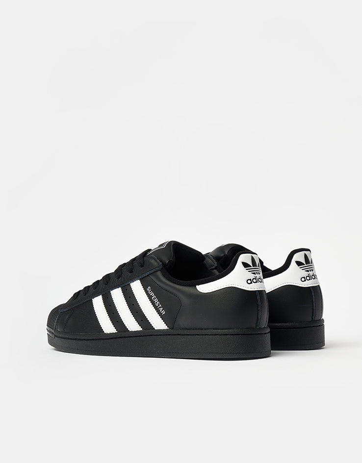 adidas Originals Superstar II Skate Shoes - Core Black/White/Core Black