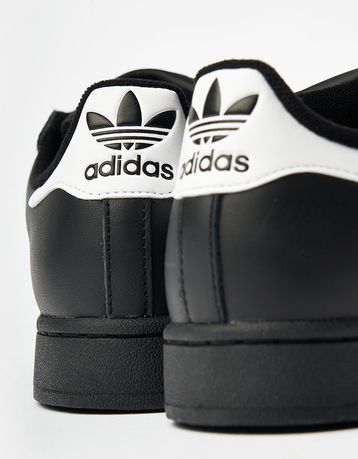 adidas Originals Superstar II Skate Shoes - Core Black/White/Core Black