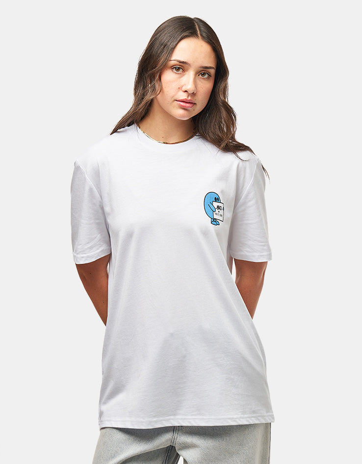 Route One x ANXTI The Many Faces Organic T-Shirt - White