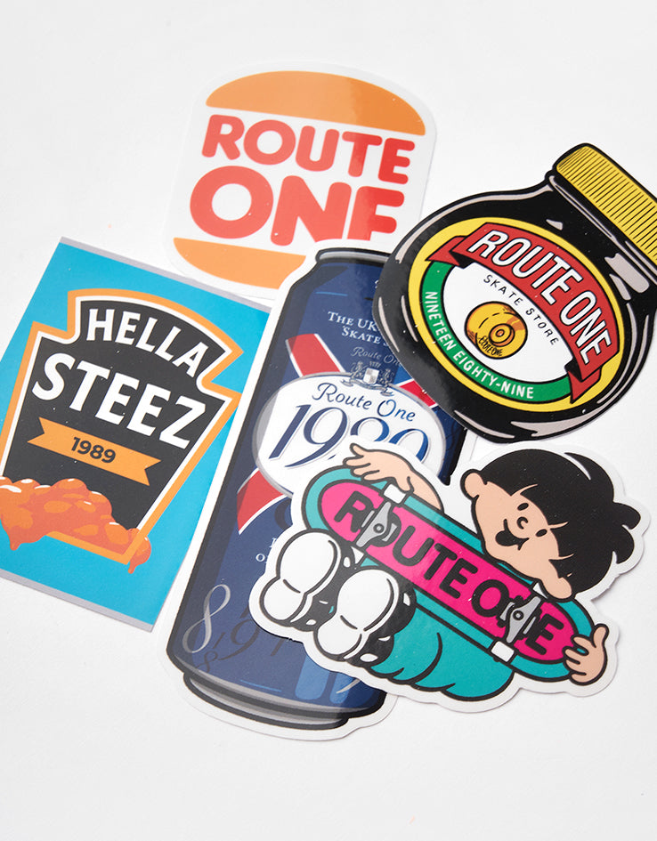 Route One Sticker Pack - Foods