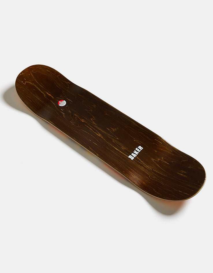 Baker Casper Rasta Skull B2 Skateboard Deck - 8.5"