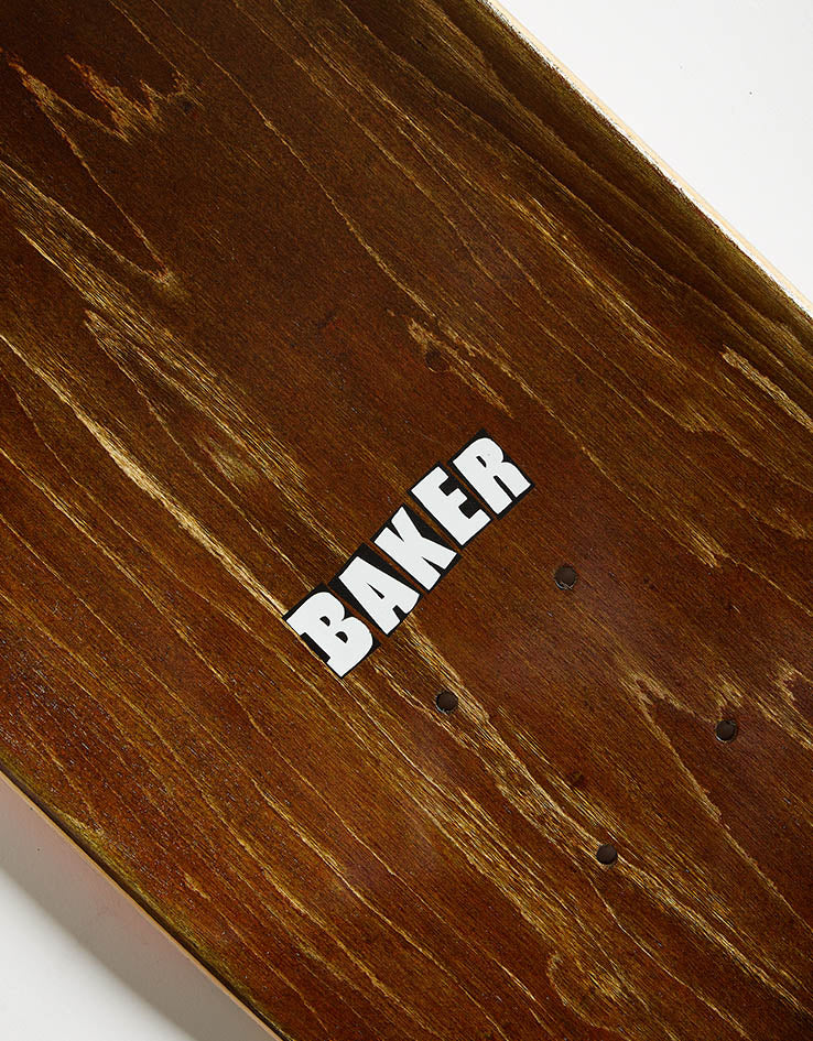 Baker Casper Rasta Skull B2 Skateboard Deck - 8.5"